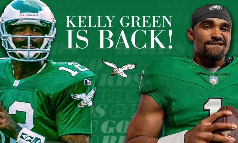 Eagles Kelly Green